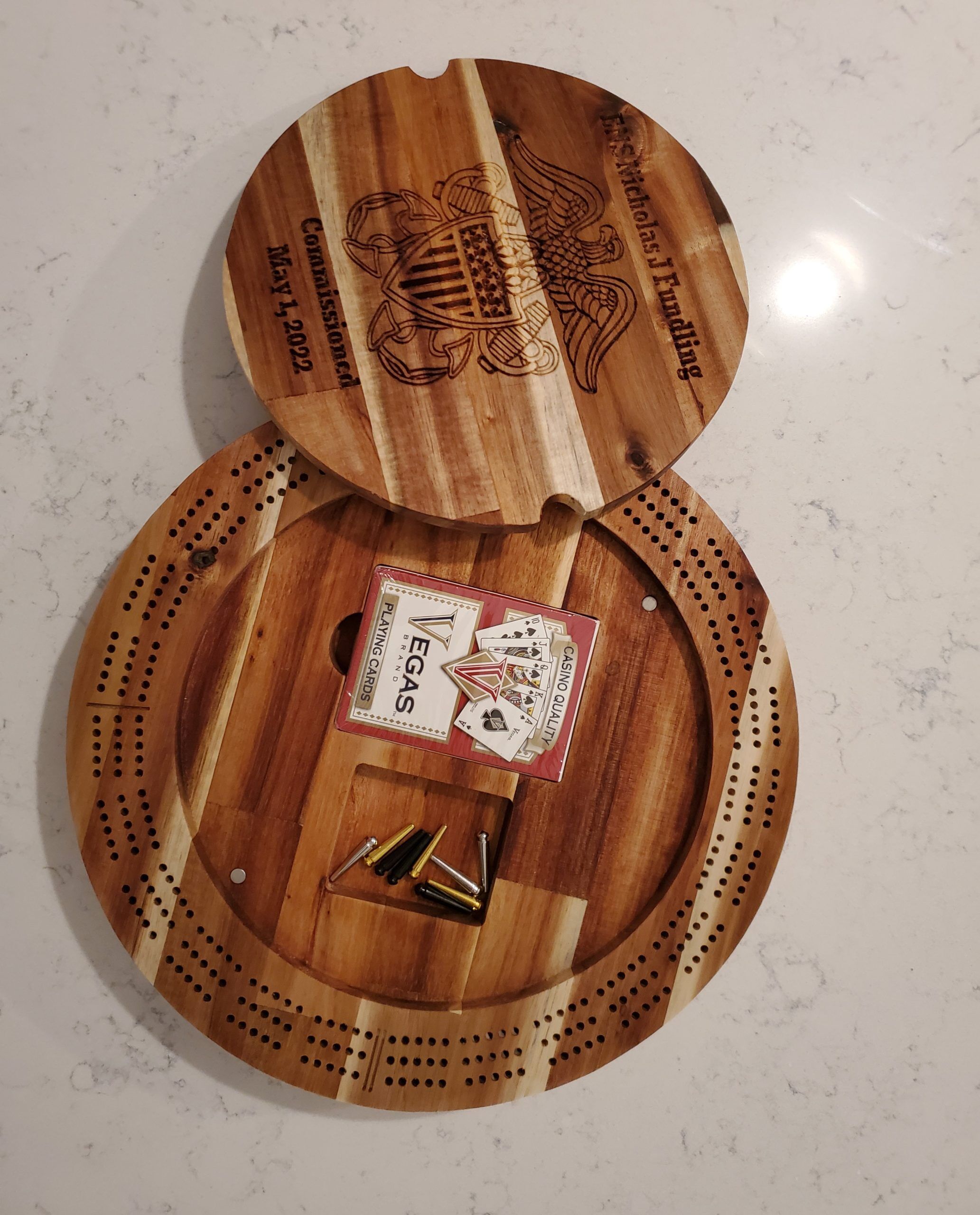 Cribbage Board Beer offers Caddy